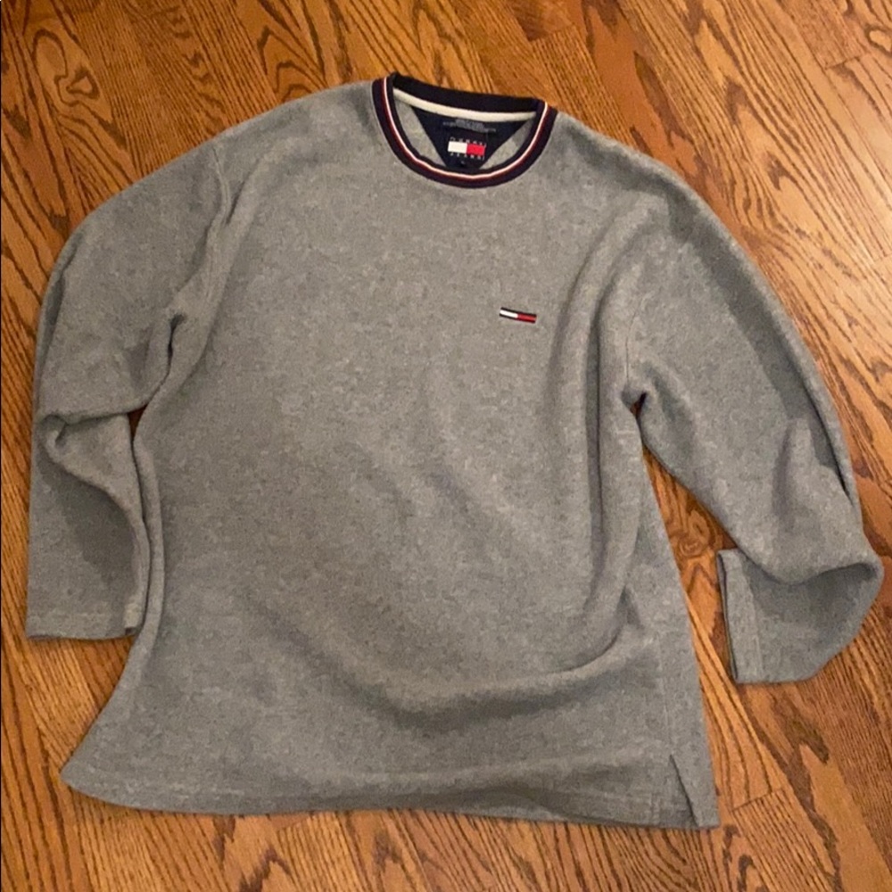 Vintage Tommy Hilfiger Men’s Fleece Crewneck